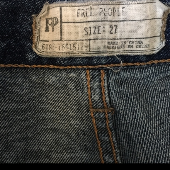Free People jean shorts - Picture 3 of 4